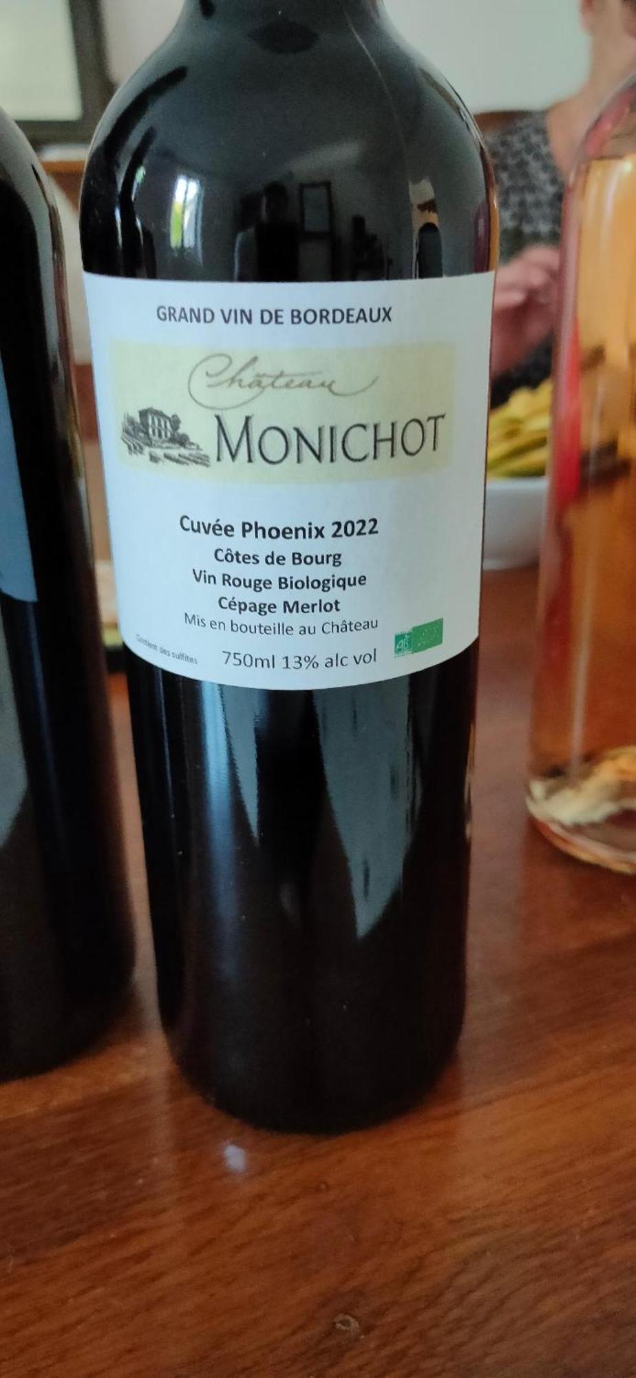 Chateau Monichot Organic Vineyard Tauriac  Buitenkant foto